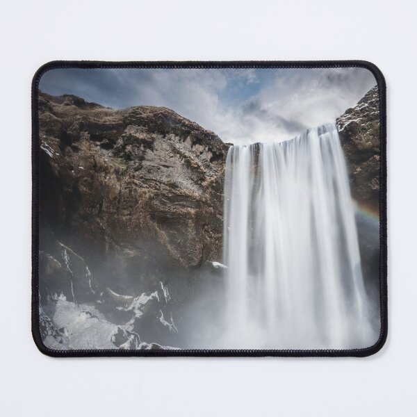 Item preview, Skógafoss Waterfall, Iceland Landscape Photo designed and sold by RossWilson12.