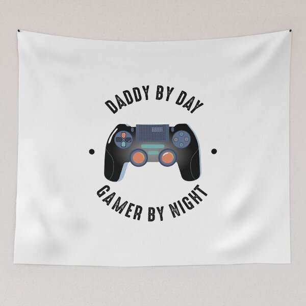 Item preview, Daddy By Day Gamer By Night designed and sold by Sky1I.