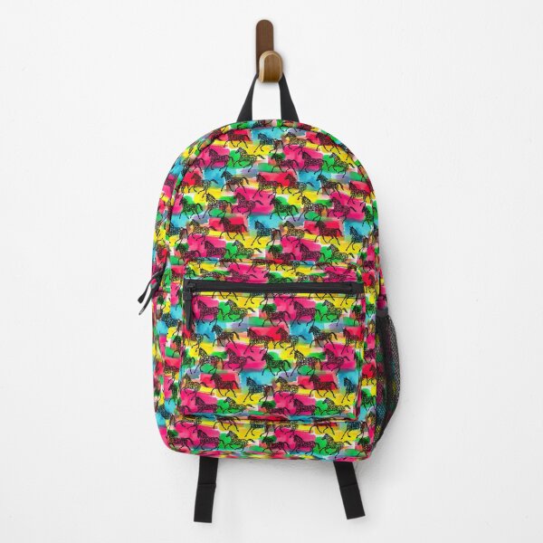Item preview, Colorful Color Strokes Horse Pattern designed and sold by CheekyChicChic.