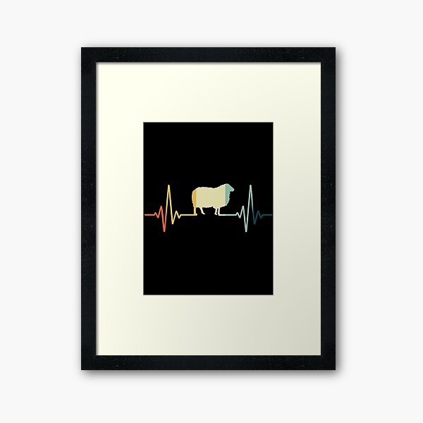 Item preview, Sheep Heartbeat Vintage designed and sold by NgocLanDesign.
