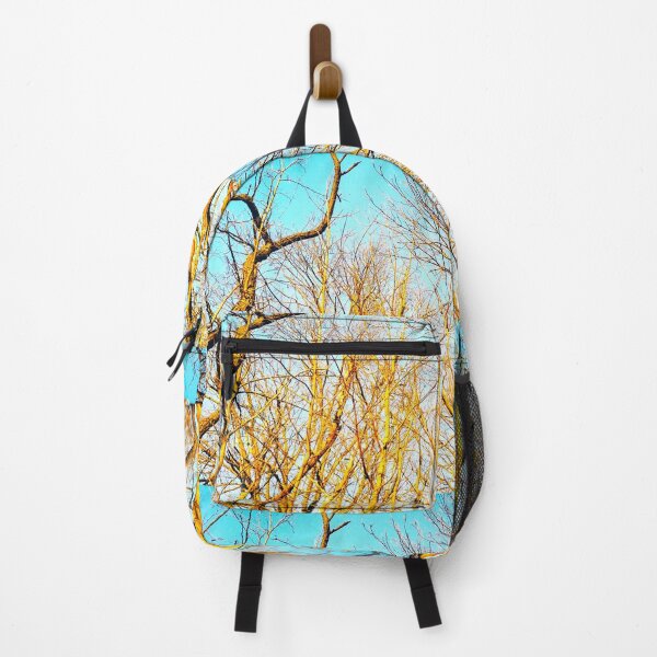 Item preview, Copy of Bare winter trees twisting and bending against the background of blue cloudless sky designed and sold by helenkaiy.