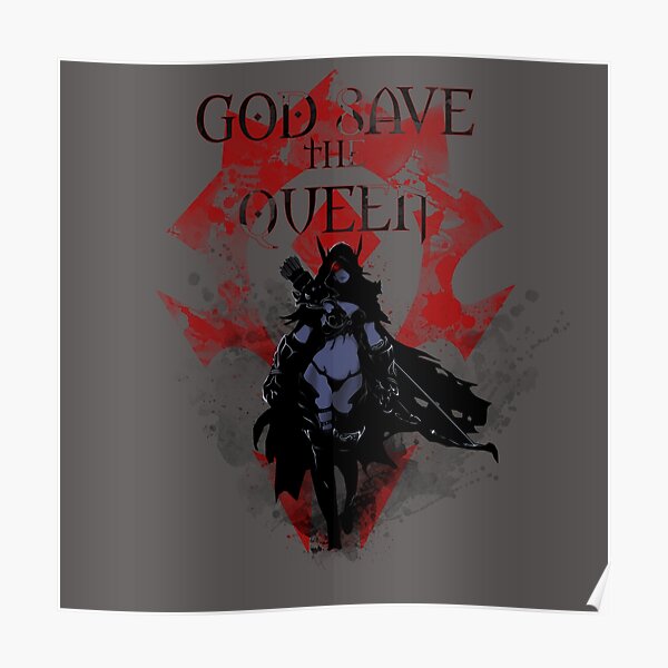 Sylvanas, God Save the Queen Poster