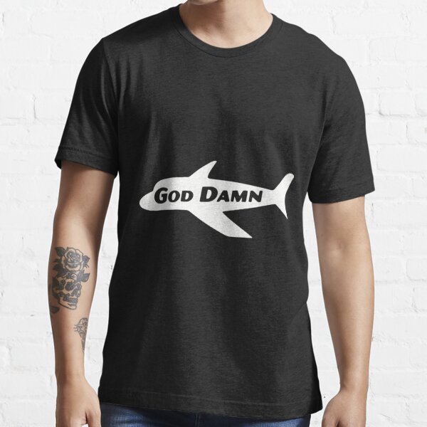 Printify God Damn Jets | Unisex Short Sleeve Tee Evergreen / XL