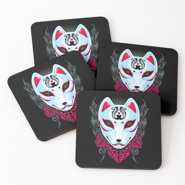 Item preview, Japanese Kitsune Fox 3D designed and sold by HexOne.
