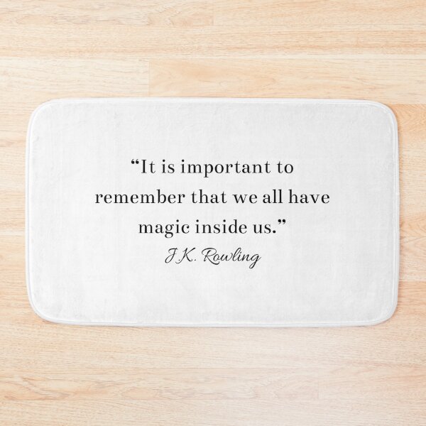 Item preview, JK Rowling Quote Author Writer designed and sold by HoeneShirts.
