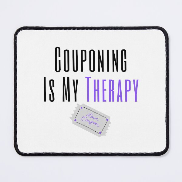 Item preview, Couponing Is My Therapy Funny T-shirt men gift women gift designed and sold by InnovantDesigns.