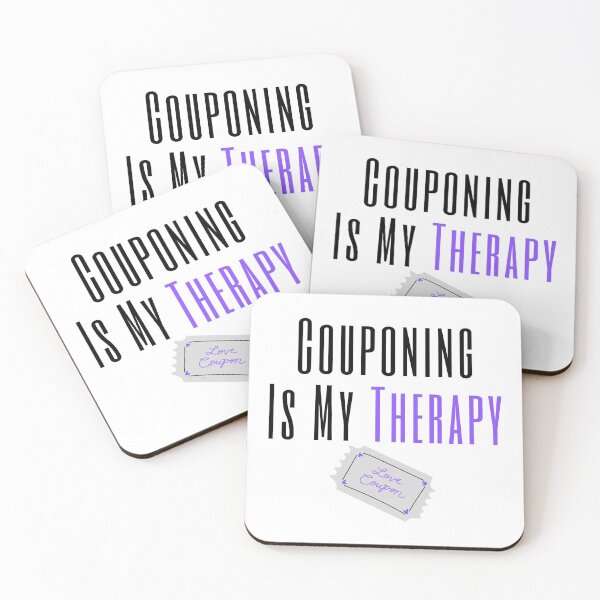 Item preview, Couponing Is My Therapy Funny T-shirt men gift women gift designed and sold by InnovantDesigns.
