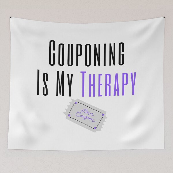 Item preview, Couponing Is My Therapy Funny T-shirt men gift women gift designed and sold by InnovantDesigns.