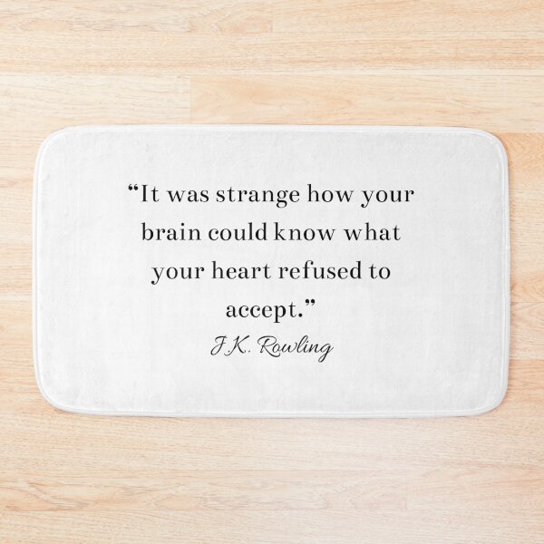 Item preview, Inspiring JK Rowling Quote Author Writer designed and sold by HoeneShirts.