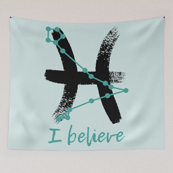 Item preview, Pisces Zodiac Affirmation designed and sold by mooneko.