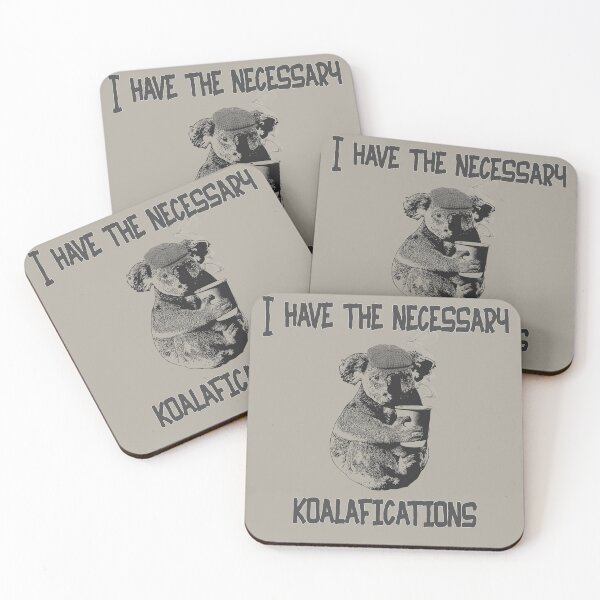 Item preview, Koalafications designed and sold by autoboxdesign.