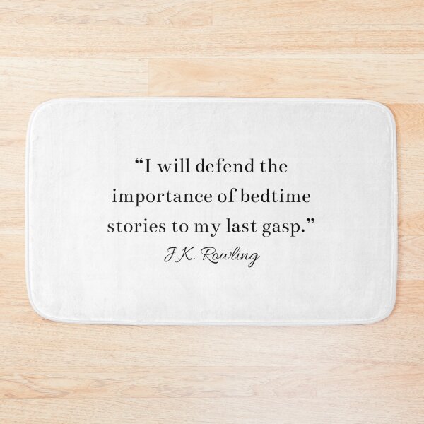 Item preview, Inspirational JK Rowling Quote Author Writer designed and sold by HoeneShirts.
