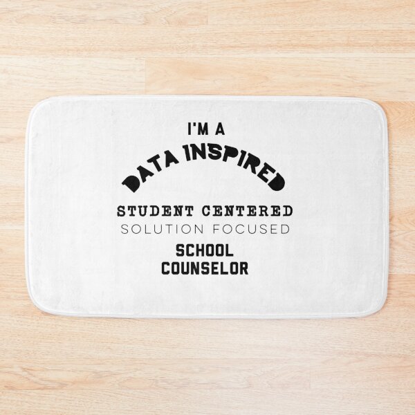 Item preview, I'm a Data Inspired Student Centered Solution Focused School Counselor designed and sold by Sky1I.