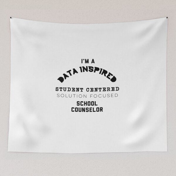 Item preview, I'm a Data Inspired Student Centered Solution Focused School Counselor designed and sold by Sky1I.