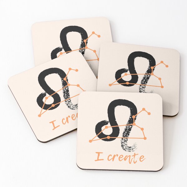 Item preview, Leo Zodiac Affirmation designed and sold by mooneko.