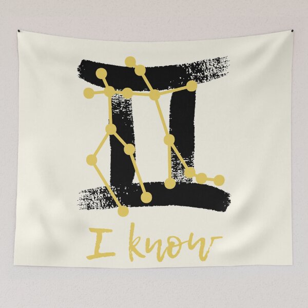 Item preview, Gemini Zodiac Affirmation designed and sold by mooneko.