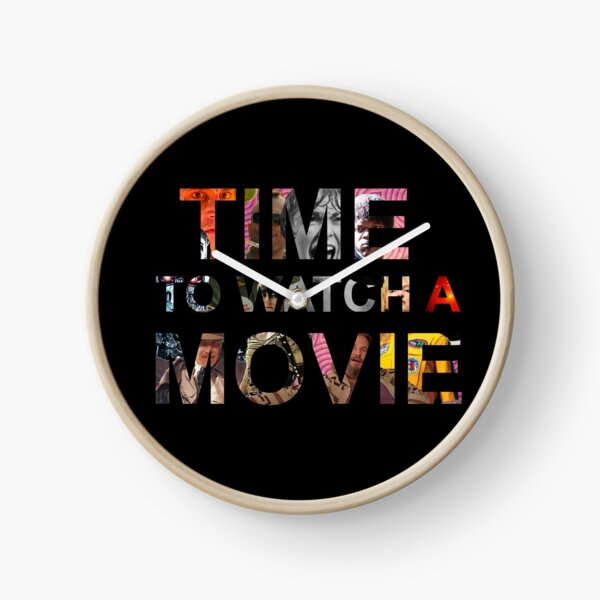 Time To Watch A Movie Clock