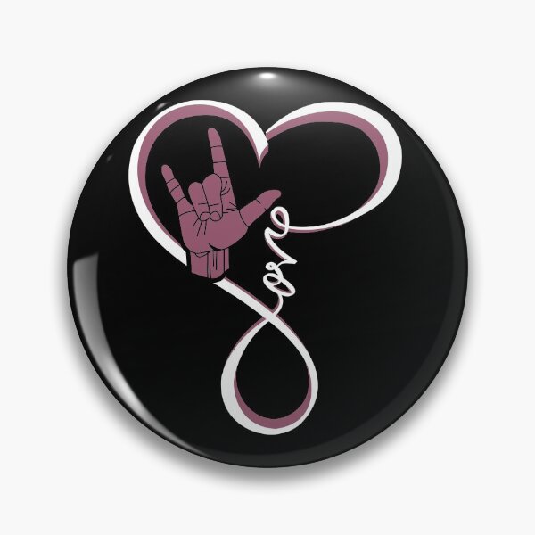 Item preview, Love Sign language Heart designed and sold by luytkaka.