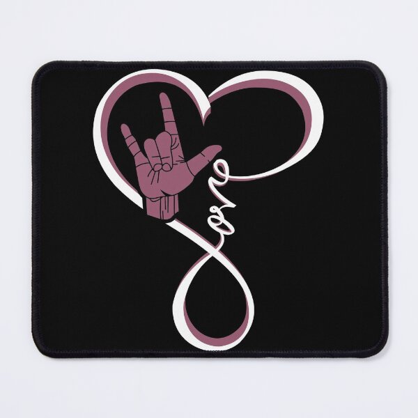 Item preview, Love Sign language Heart designed and sold by luytkaka.