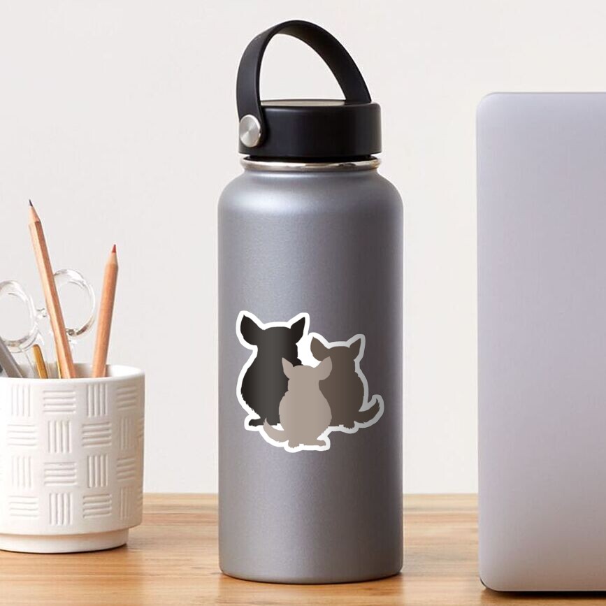 Chinchilla mania Sticker