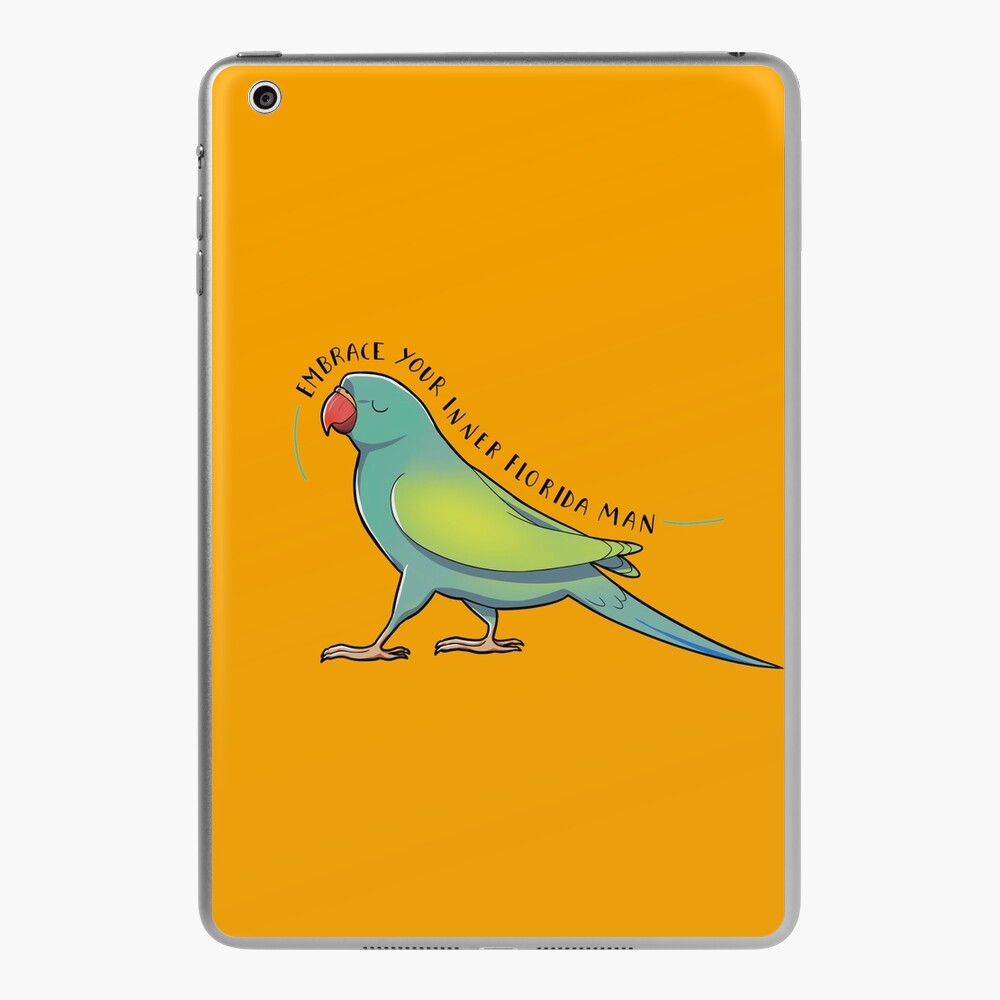 florida man headlines in the shape of florida iPad Case & Skin