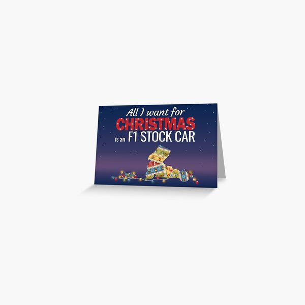 Item preview, All I want for Christmas is a Stock Car designed and sold by cayzerracing.