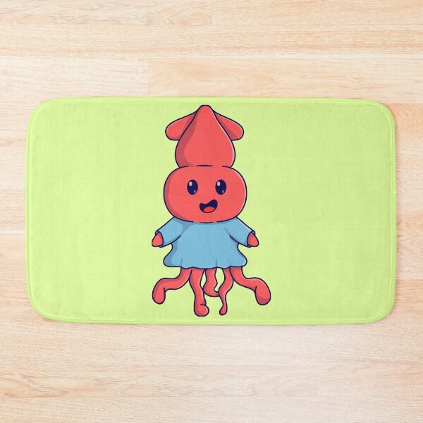 Item preview, Cute Squid smiling designed and sold by DeonZone ⭐️⭐️⭐️⭐️⭐️(10k).