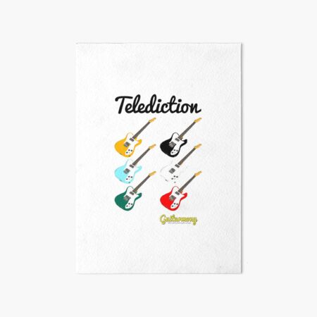 Telediction (Black Text) Art Board Print
