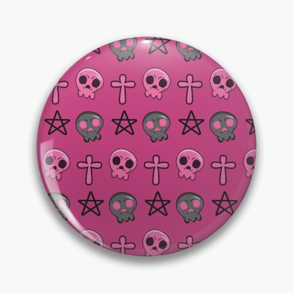 Item preview, Super decoration with cross and pink skull designed and sold by Fashion-vintage.