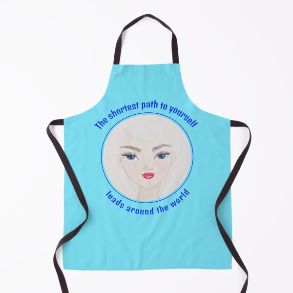 Item preview, "The shortest path to yourself" cute travel design by CoolCleverCute designed and sold by CoolCleverCute.