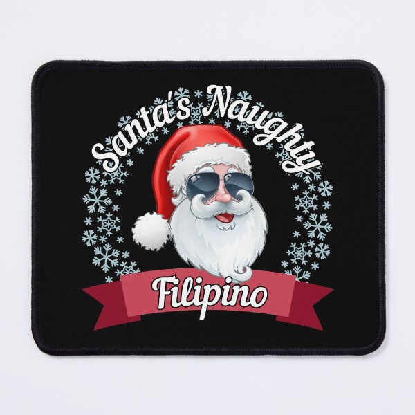 Item preview, Santas Naughty Filipino - Filipino Christmas - Merry Christmas Maligayang Pasko designed and sold by CaitU.