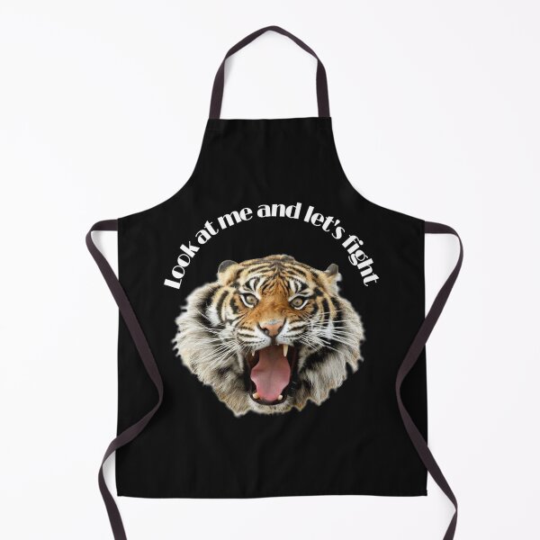 Item preview, ferocious tiger V-Neck designed and sold by Geschenkyya.