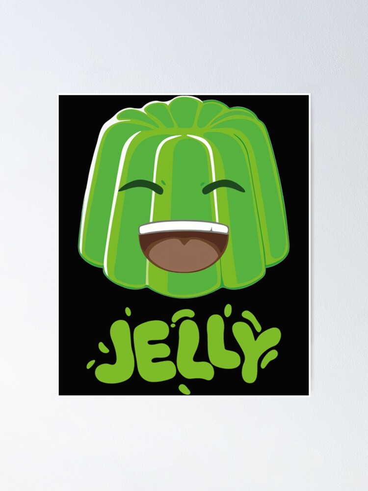 Slogoman Kwebbelkop Funny Animations Jelly Poster For Sale By