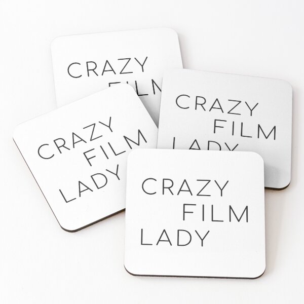 Item preview, Crazy Film Lady movie addict gift designed and sold by Arkadina.