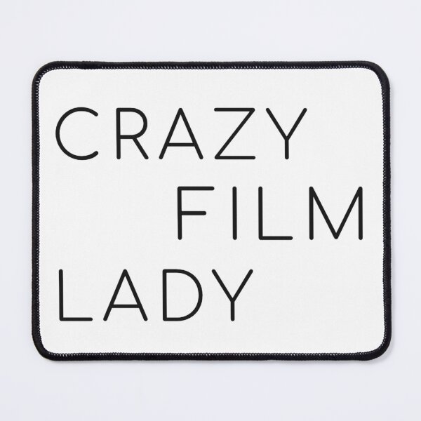 Item preview, Crazy Film Lady movie addict gift designed and sold by Arkadina.