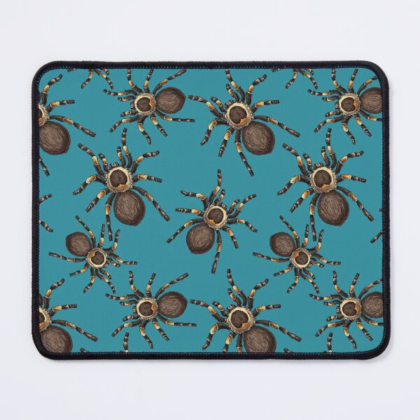 Item preview, Tarantula on blue designed and sold by Katerina Mitkova Kirilova.