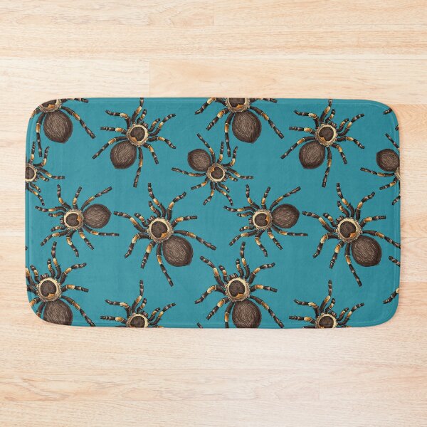 Item preview, Tarantula on blue designed and sold by Katerina Mitkova Kirilova.