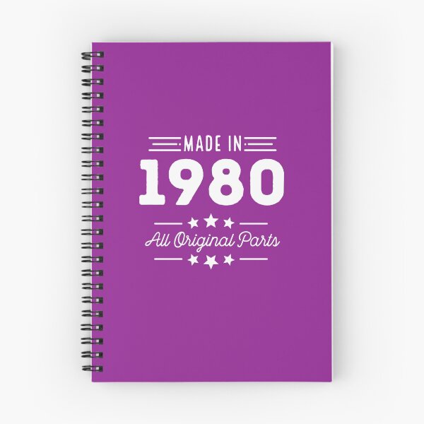 Item preview, Made In 1980 All Original Parts 36th Birthday Gift T-Shirt designed and sold by AlwaysAwesome.