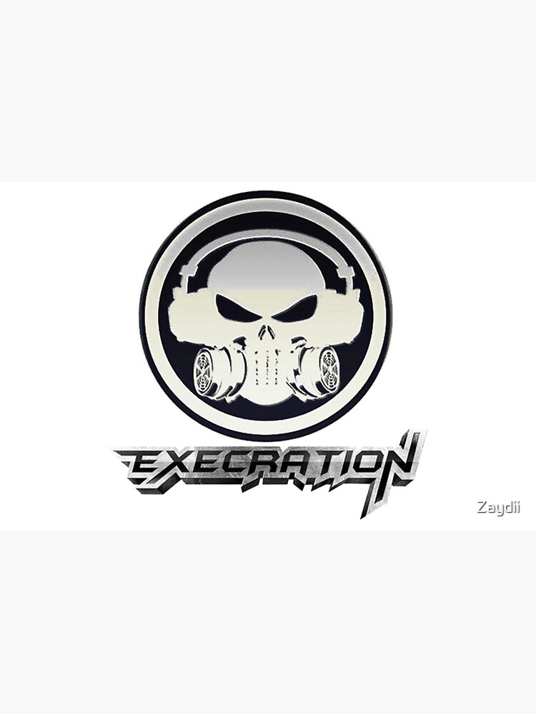 Execration Logo Laptop Skin By Zaydii Redbubble