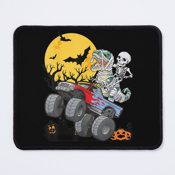 Item preview, Boys Halloween Monster Truck Pumpkin Mummy Dinosaur T rex designed and sold by lytainhan89.