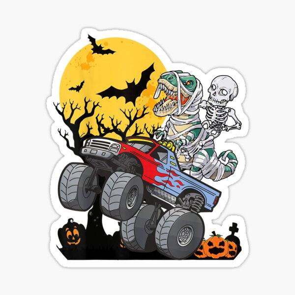 Monster Truck Stickers Pack, Cool Graffiti Truck Car Stickers