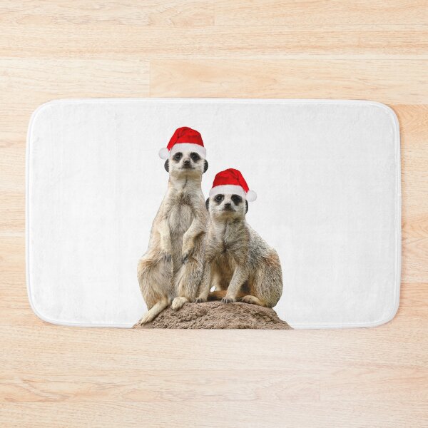Item preview, Merry Christmas Meerkats designed and sold by quentinjlang.