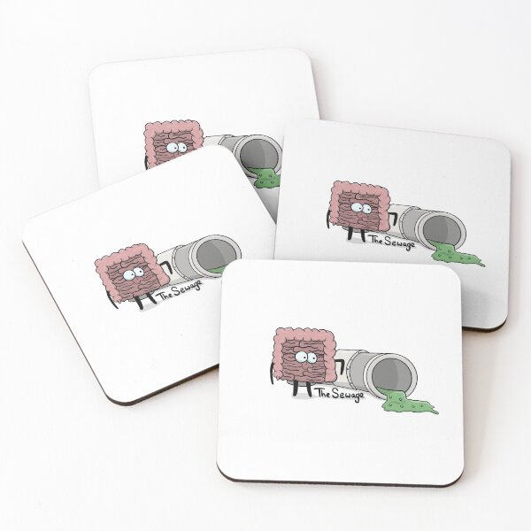 Item preview, The Sewage | Intestine - Colon | Happy Organs designed and sold by Sabbara.