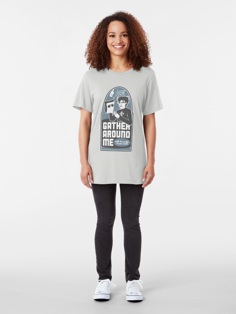 Alternate view of Gather Around Me Slim Fit T-Shirt