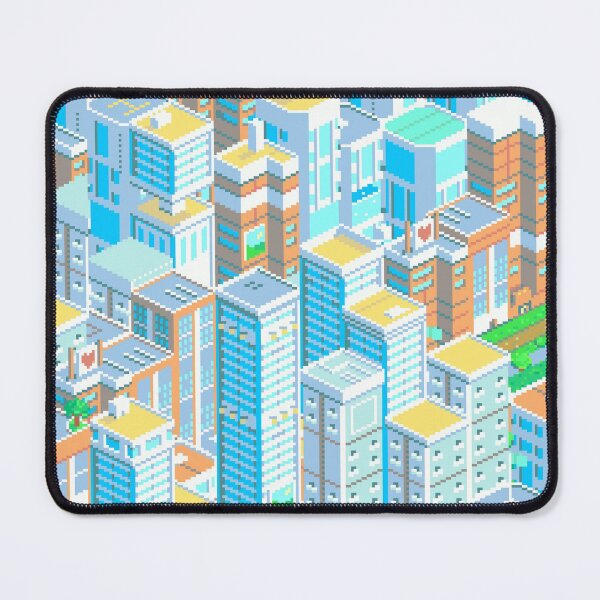 Item preview, Pixel City Block designed and sold by BinaryMoon.