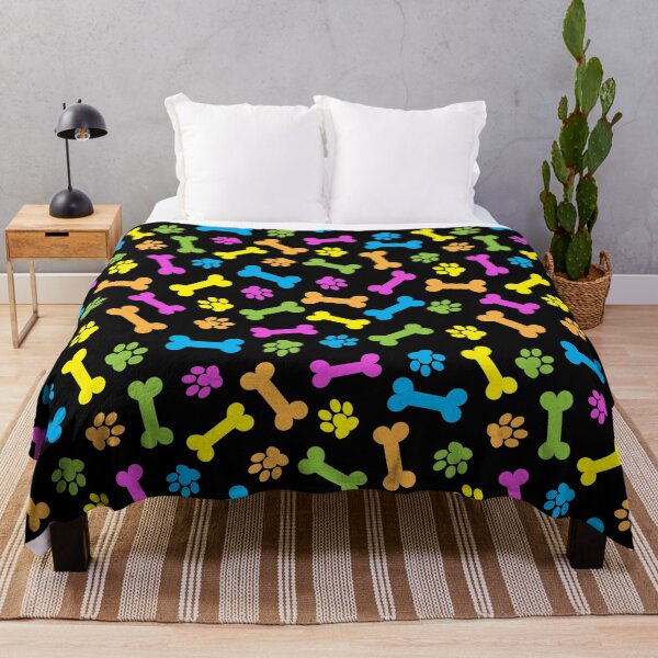 Item preview, Dog Paw and Bone Pattern designed and sold by MoEndomey.