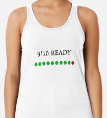 Camiseta con espalda nadadora 9/10 Listo