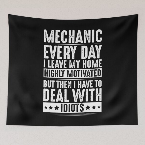 Item preview, Mechanic Mechanist Mechanician Fitter designed and sold by Krautshirts.