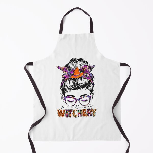 Item preview, Just A Bunch Of Witchery Messy Bun Halloween Witchy designed and sold by FelicianFurlong.