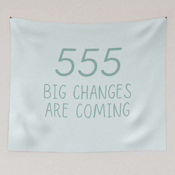 Item preview, Angel Number 555 designed and sold by mooneko.